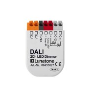 Lunatone 89453827 DALI 2-Kanal LED Dimmer PWM CV 12-48VDC 4A